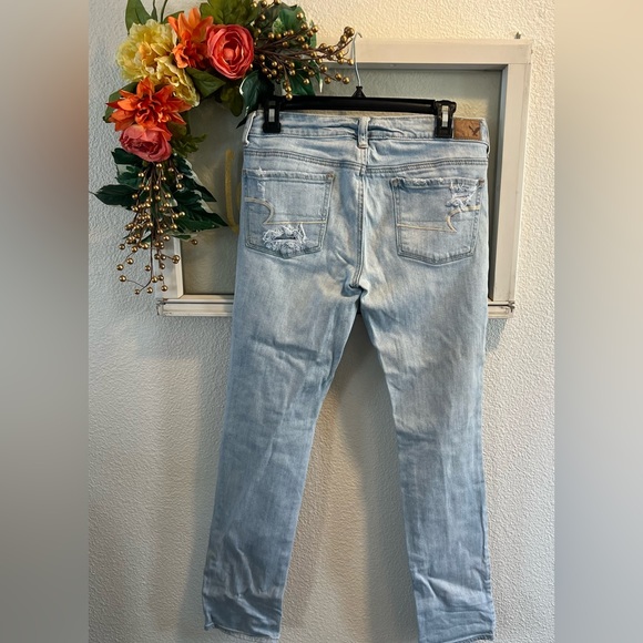 American Eagle Skinny Stretch Jeans Size 4 regular - Picture 2 of 5